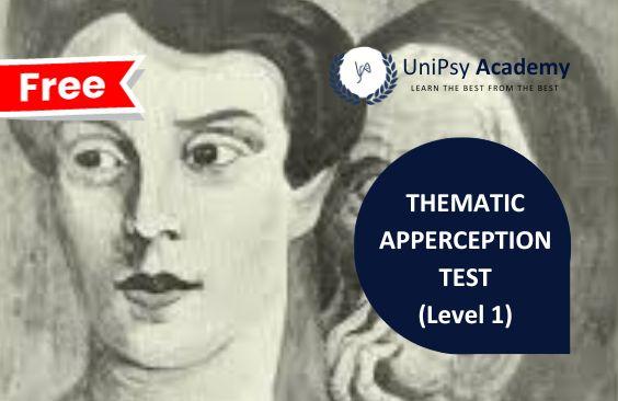 Tat Rch Thematic Apperception Test (TAT) - LEVEL 1